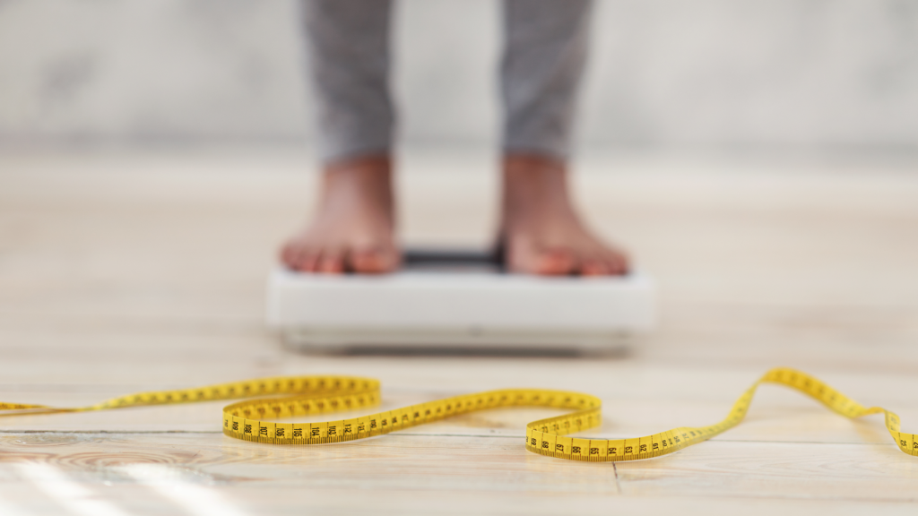 gesundes abnehmen und Gewicht verlieren