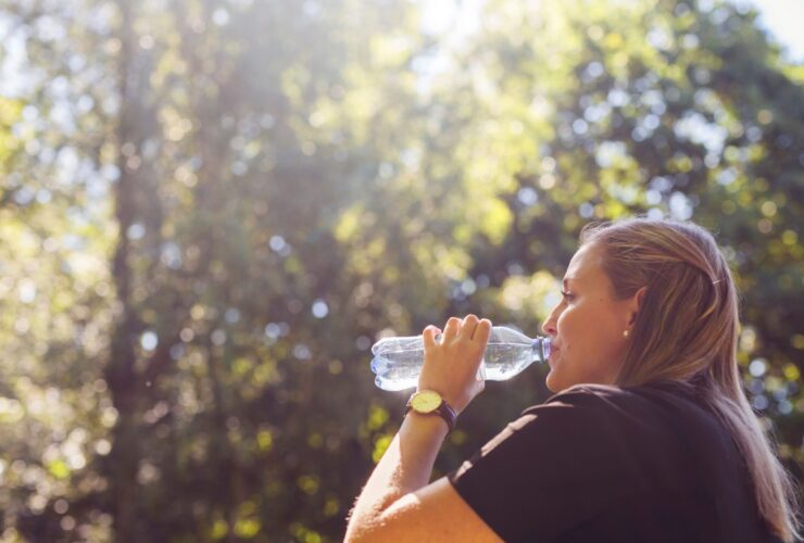 Ausreichend Wasser trinken