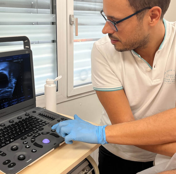 Physiotherapie Prostata-OP Echtzeit-Ultraschall Graz